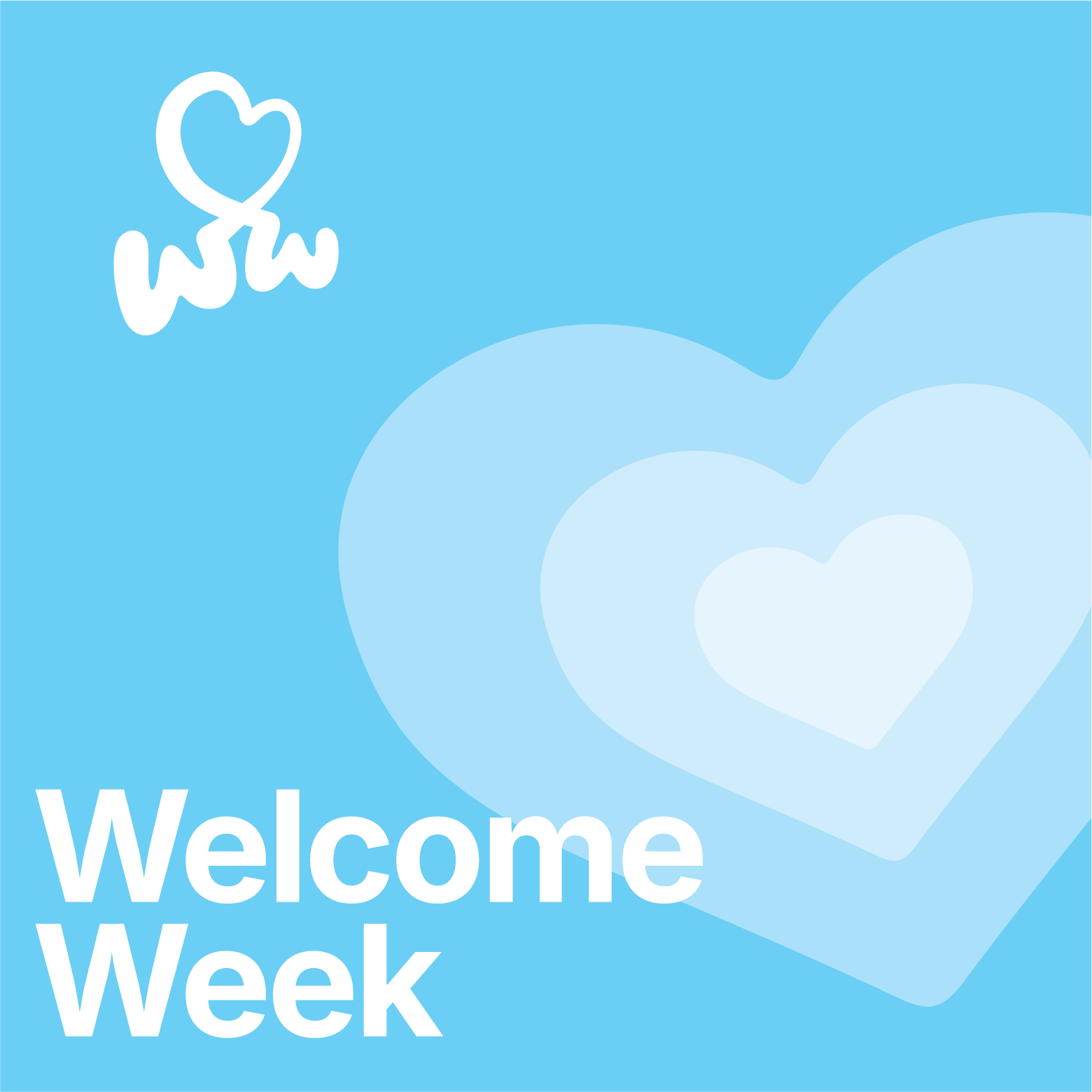 Welcome Week banner